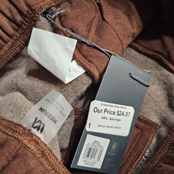 VRST 8" Classic Fleece Short Men's - Picture 7 of 7